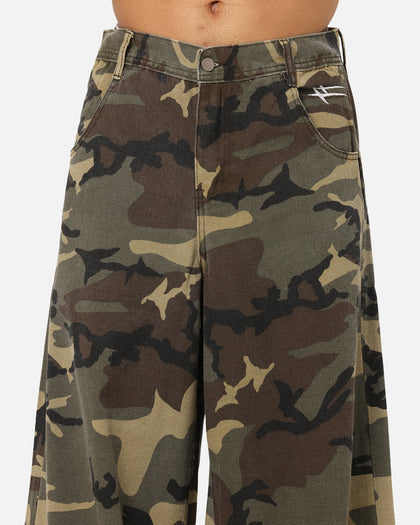 Loiter Skate Jeans Woodland Camo