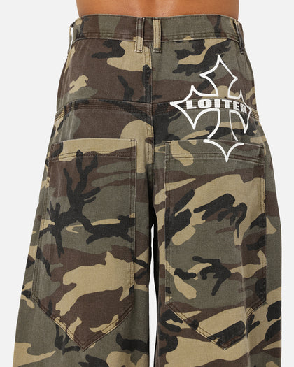 Loiter Skate Jeans Woodland Camo
