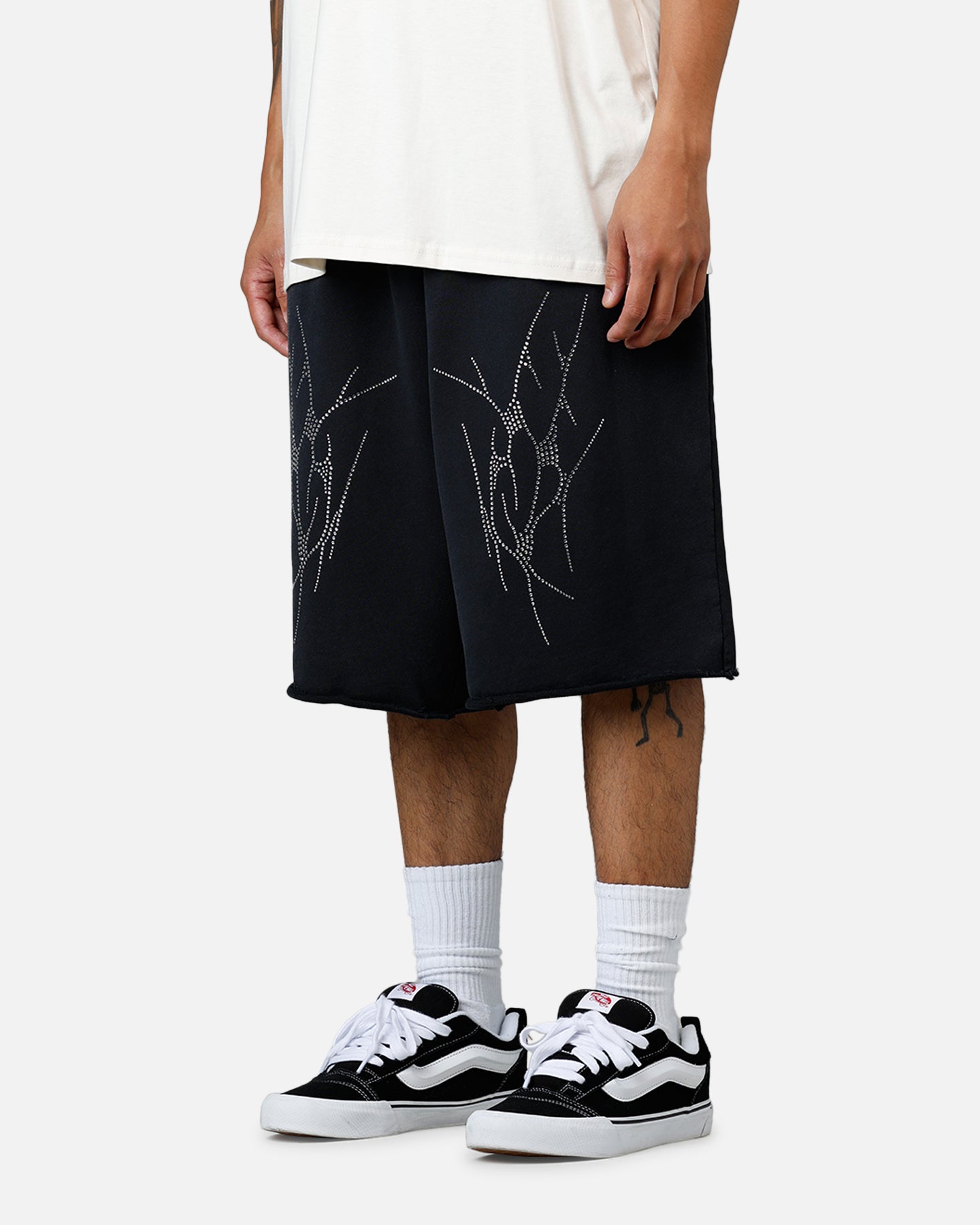 Saint Morta Warrior Baggy Sweat Shorts Washed Black | Culture Kings US Saint Morta Warrior Baggy Sweat Shorts Washed Black | Culture Kings US