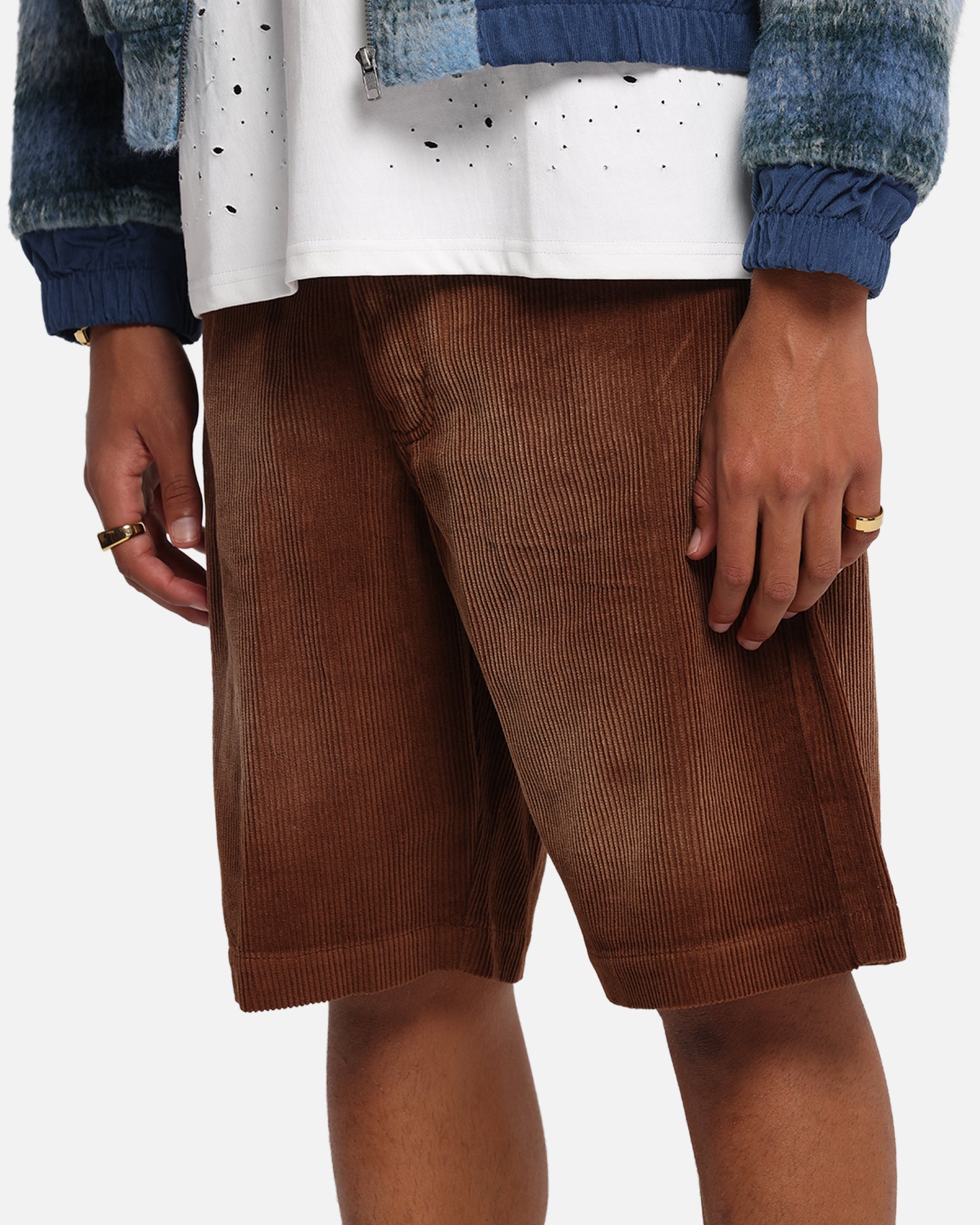 XXIII Corduroy Wash Jorts Brown | Culture Kings US