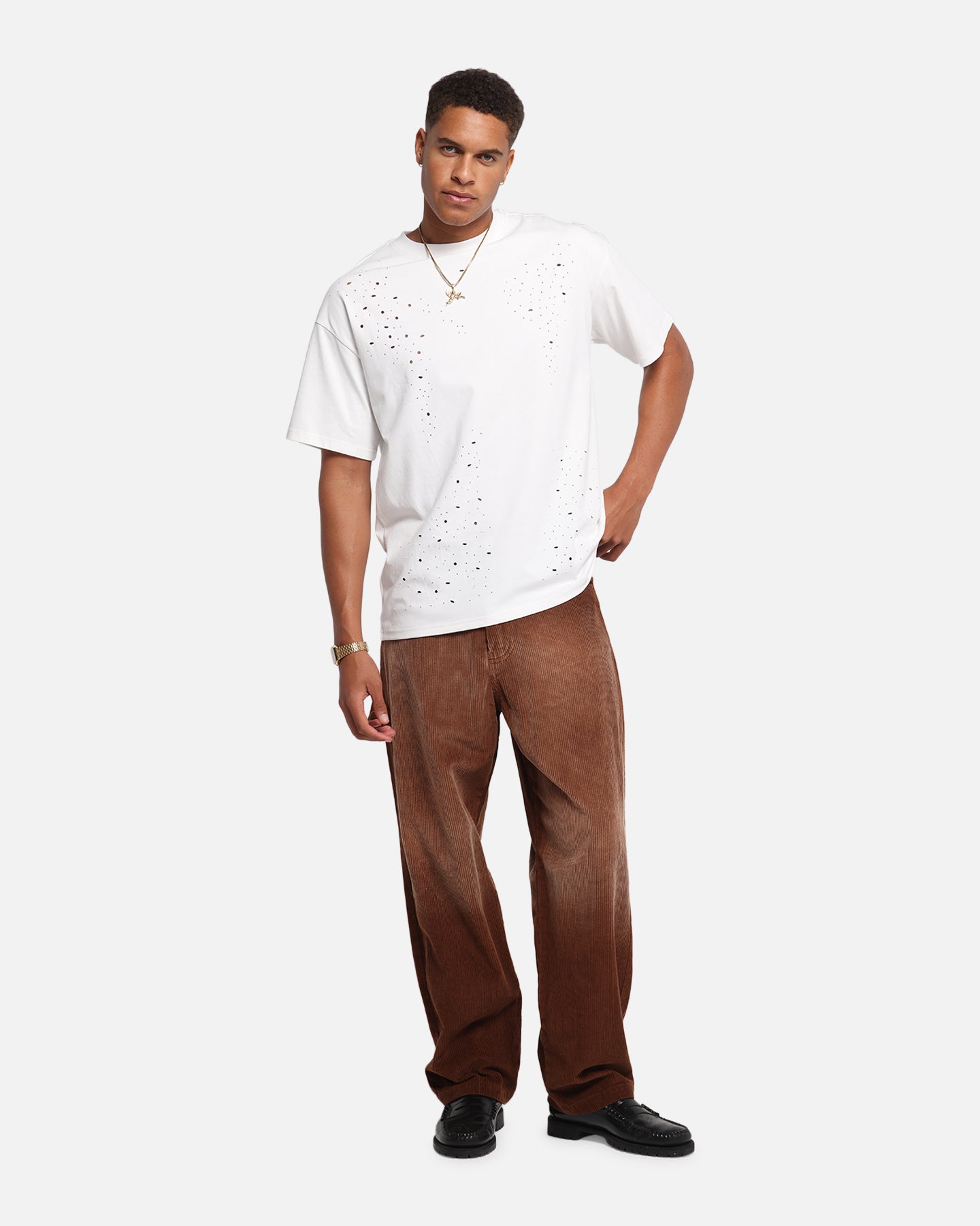 XXIII Corduroy Wash Pants Brown | Culture Kings US