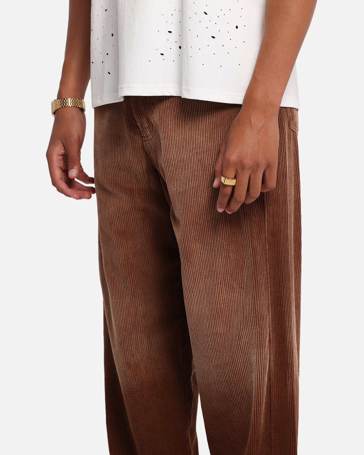 XXIII Corduroy Wash Pants Brown | Culture Kings US