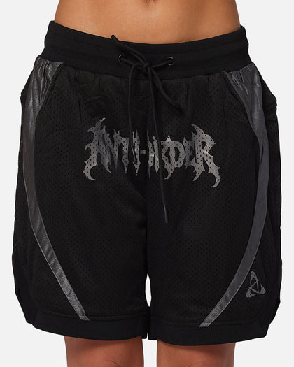 The Anti Order Sparta Mesh Basketball Shorts Black/Grey