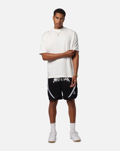 The Anti Order Sparta Mesh Basketball Shorts Black/White