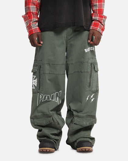 Loiter Sketch Utility Pants Olive