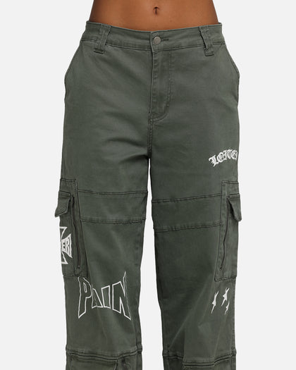 Loiter Sketch Utility Pants Olive