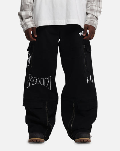 Loiter Sketch Utility Pants Washed Black