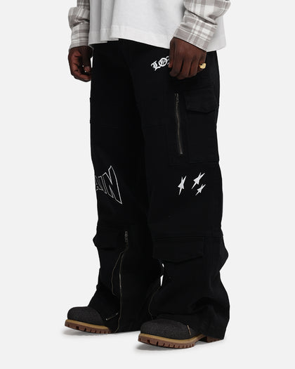 Loiter Sketch Utility Pants Washed Black