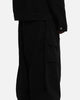 Loiter Combat Cargo Pants Washed Black