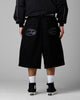 Loiter 3 Quarter Shorts Black