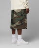 Loiter 3 Quarter Shorts Woodland Camo