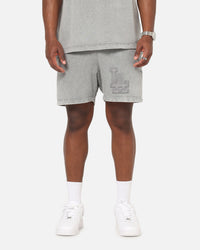 Pro Standard Los Angeles Dodgers Washed Classic Shorts Washed Grey