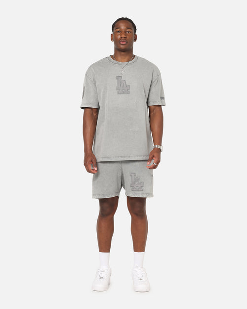 Pro Standard Los Angeles Dodgers Washed Classic Shorts Washed Grey