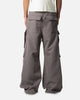 MNML Rave Double Cargo Pants Dusty Brown