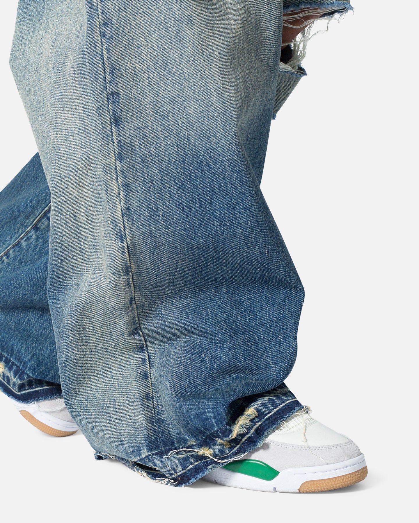 MNML Baggy Rave Denim Jeans Blue | Culture Kings US