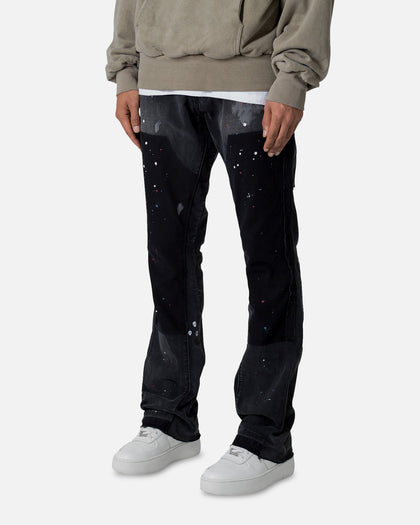 MNML B243 Flare Denim Jeans Black