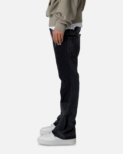 MNML B243 Flare Denim Jeans Black