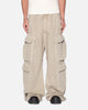 MNML Rave Double Cargo Sweatpants Washed Earth