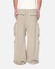 MNML Rave Double Cargo Sweatpants Washed Earth
