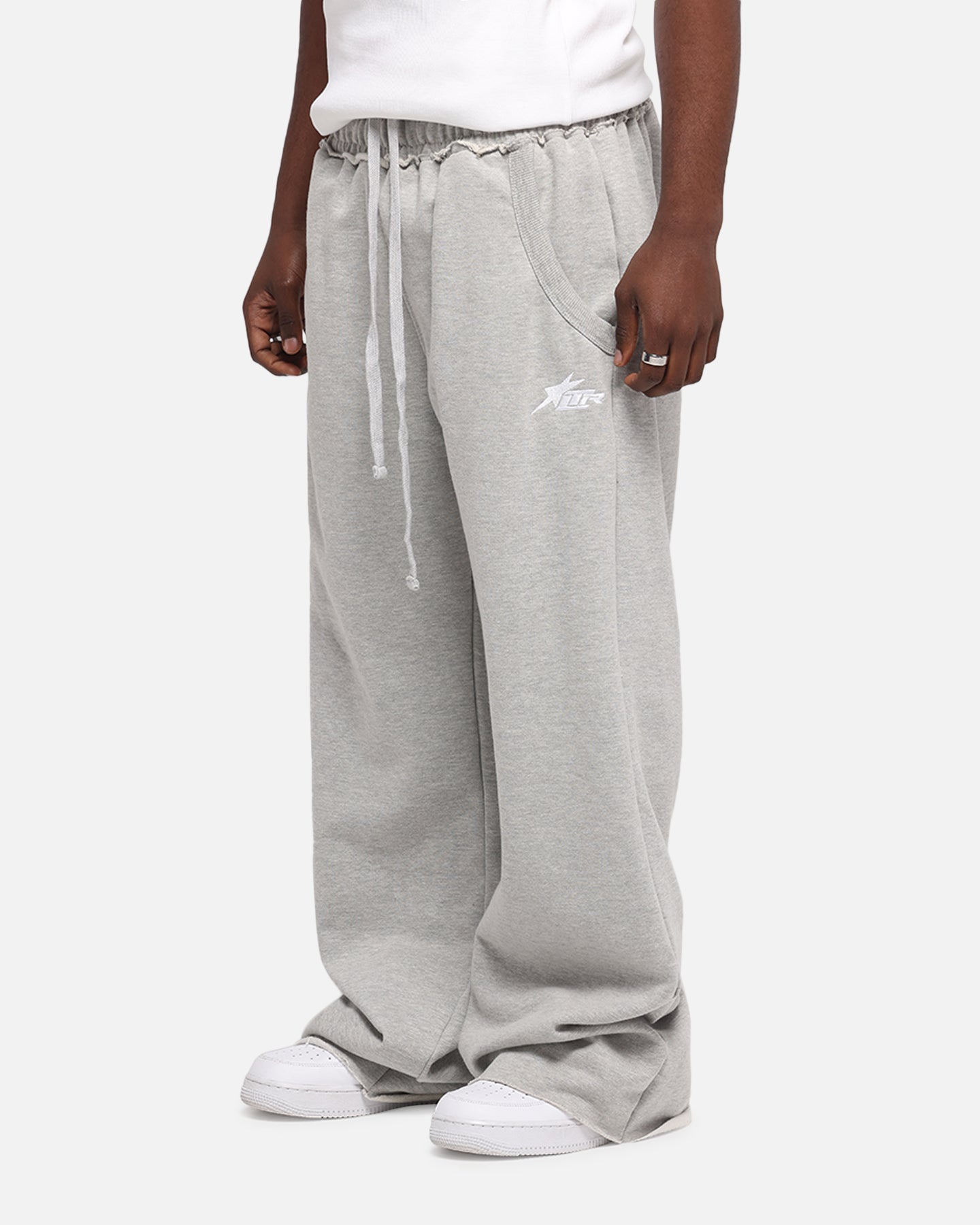Log Rap Terry Pant Mサイズ Loiter Layered Track Pants Grey | Culture Kings US