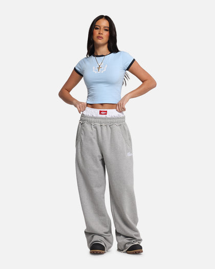 Loiter Layered Track Pants Grey