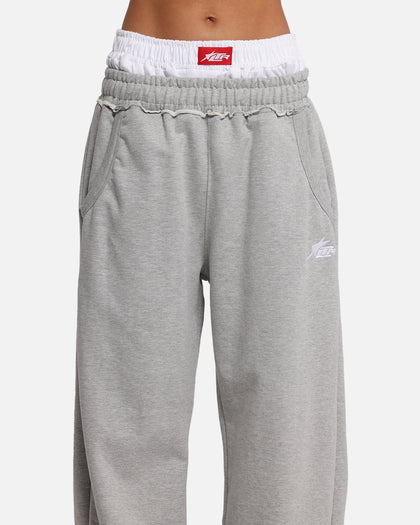 Loiter Layered Track Pants Grey