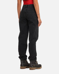 XXIII Women's High Rise Relaxed Jeans Washed Black