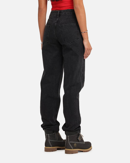 XXIII Women's High Rise Relaxed Jeans Washed Black
