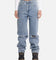 XXIII Women's Straight Leg Jeans Blue Denim
