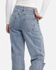 XXIII Women's Straight Leg Jeans Blue Denim