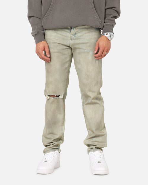 Saint Morta Psykhe Dirty Distressed Jeans Dirty Denim