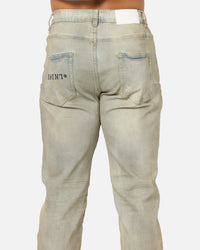Saint Morta Psykhe Dirty Distressed Jeans Dirty Denim