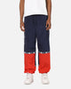 Reebok Colour Block Joggers Navy/Red