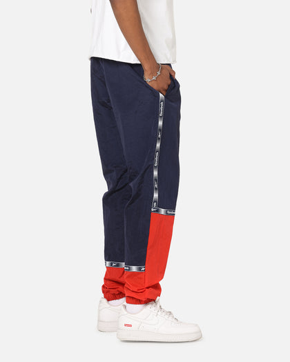 Reebok Colour Block Joggers Navy/Red