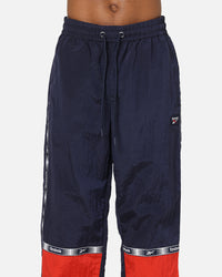 Reebok Colour Block Joggers Navy/Red