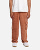 XXIII Boucle Tweed Cargo Pants Rust