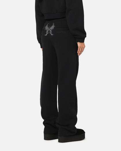 Ed Hardy Women's Butterfly Effect Trackpants Black