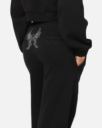 Ed Hardy Women's Butterfly Effect Trackpants Black