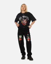 Ed Hardy Once Wounded Jeans Black