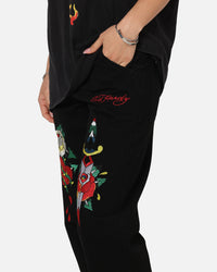 Ed Hardy Once Wounded Jeans Black
