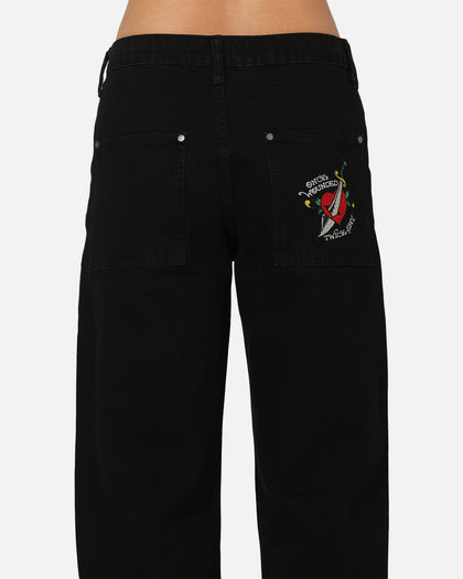 Ed Hardy Once Wounded Jeans Black