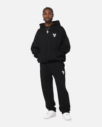 The Anti Order Reverse Logo Track Pants Black