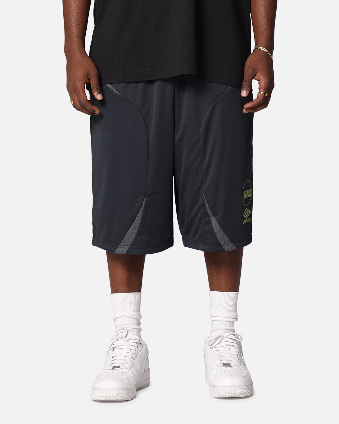 Boiler Room X Umbro Football Shorts Black | Culture Kings US
