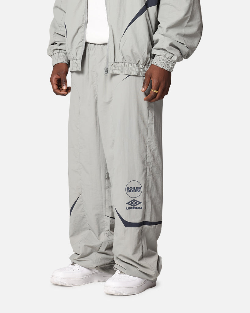 Boiler Room X Umbro Shell Track Pants Grey | Culture Kings US