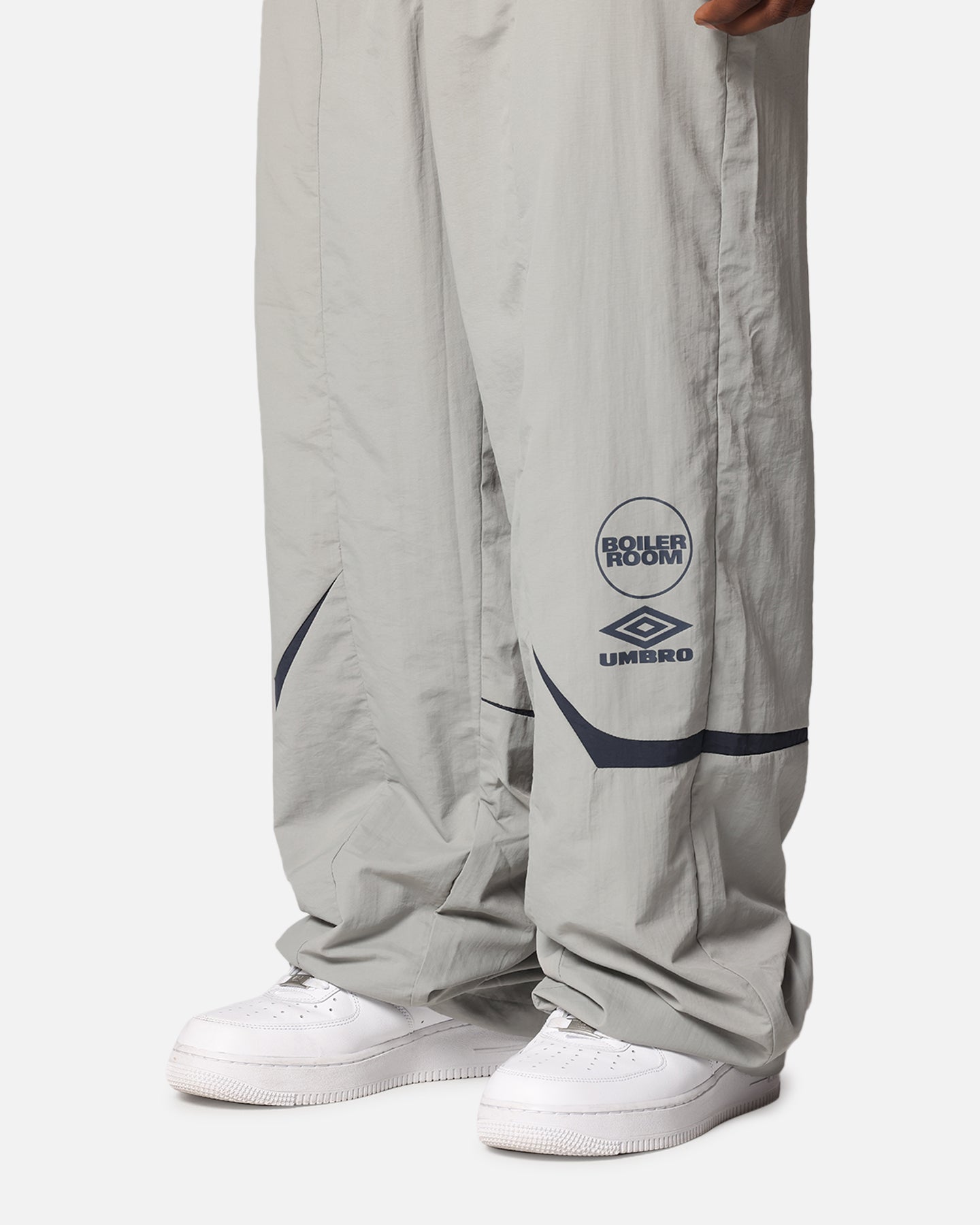 Boiler Room X Umbro Shell Track Pants Grey | Culture Kings US