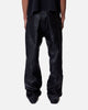 MNML Ultra Baggy Vegan Leather Pants Black