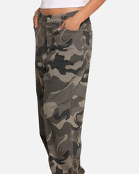 XXIII Washed Camo Pants Camo