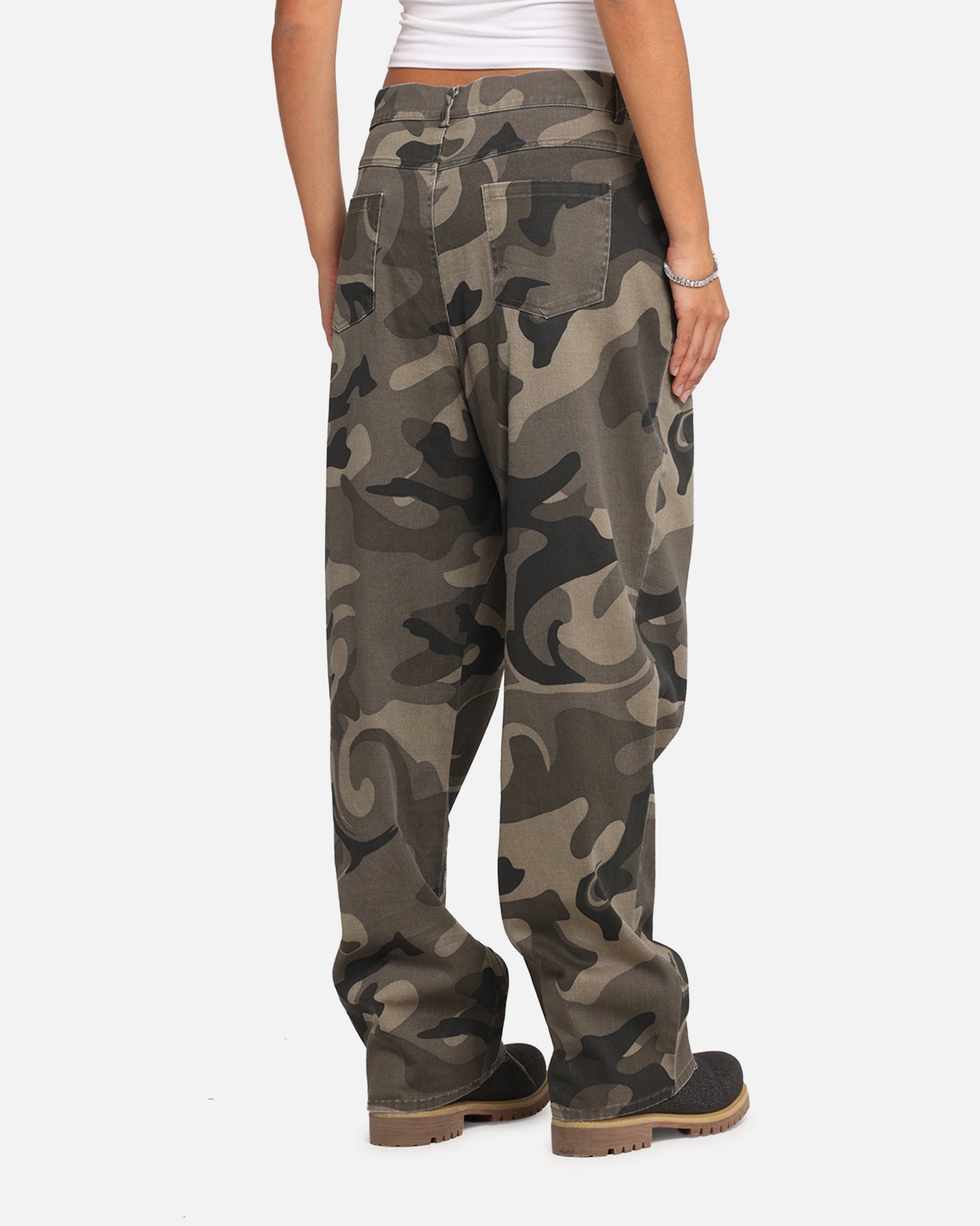XXIII Washed Camo Pants Camo | Culture Kings US