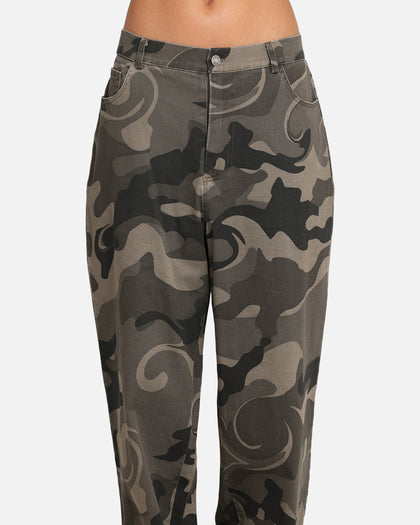 XXIII Washed Camo Pants Camo