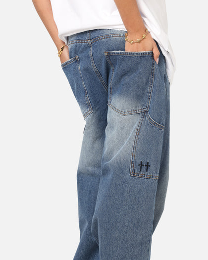 Saint Morta Amplus Recon Carpenter Jeans Vintage Blue